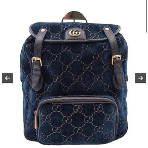 Gucci Velvet Backpack